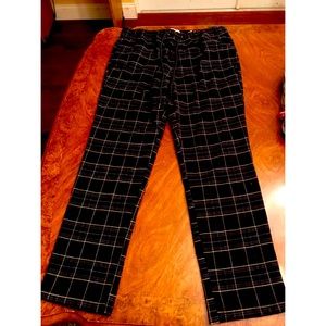 PACSUN Mens Plaid Joggers Medium